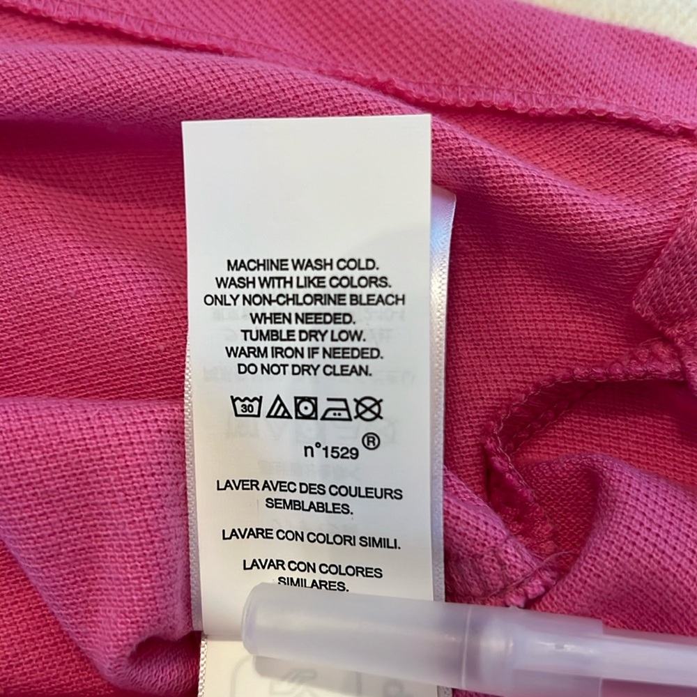 🎉Host Pick🎉Polo Ralph Lauren Men’s Hot Pink Custom Slim Fit Short Sleeve Large - Picture 10 of 10